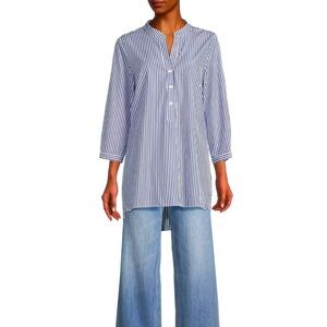 Harshman Derrington Striped Cotton Tunic size XS